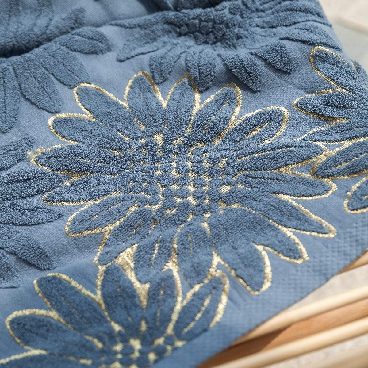 HAOD Hand Towels Set 4 Pack, Ultra Soft and Highly Absorbent Quick Dry Bath Towels (Sunflower, 37x18 inch): Kitchen & Dining