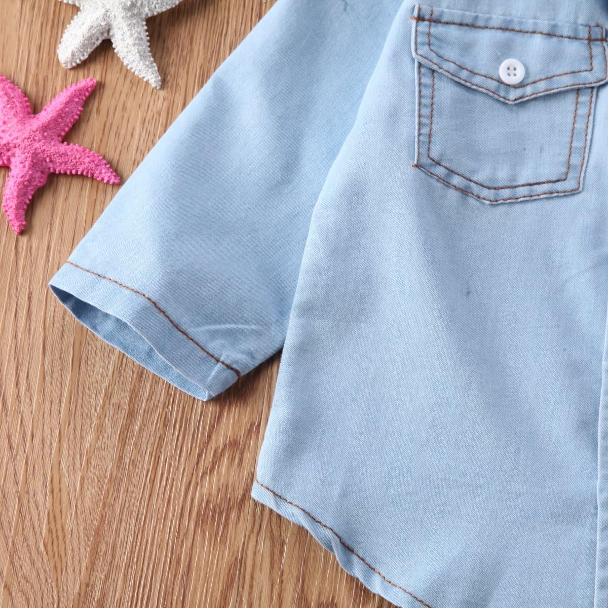 infant boy denim shirt