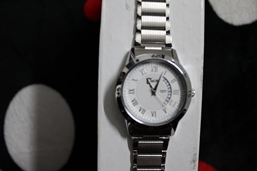 White dial Day Date Display