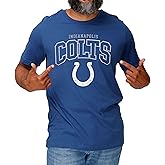 FOCO NFL Unisex-Adult NFL Team Logo Classic Arched Logo Shirt Short Sleeve T-Shirt