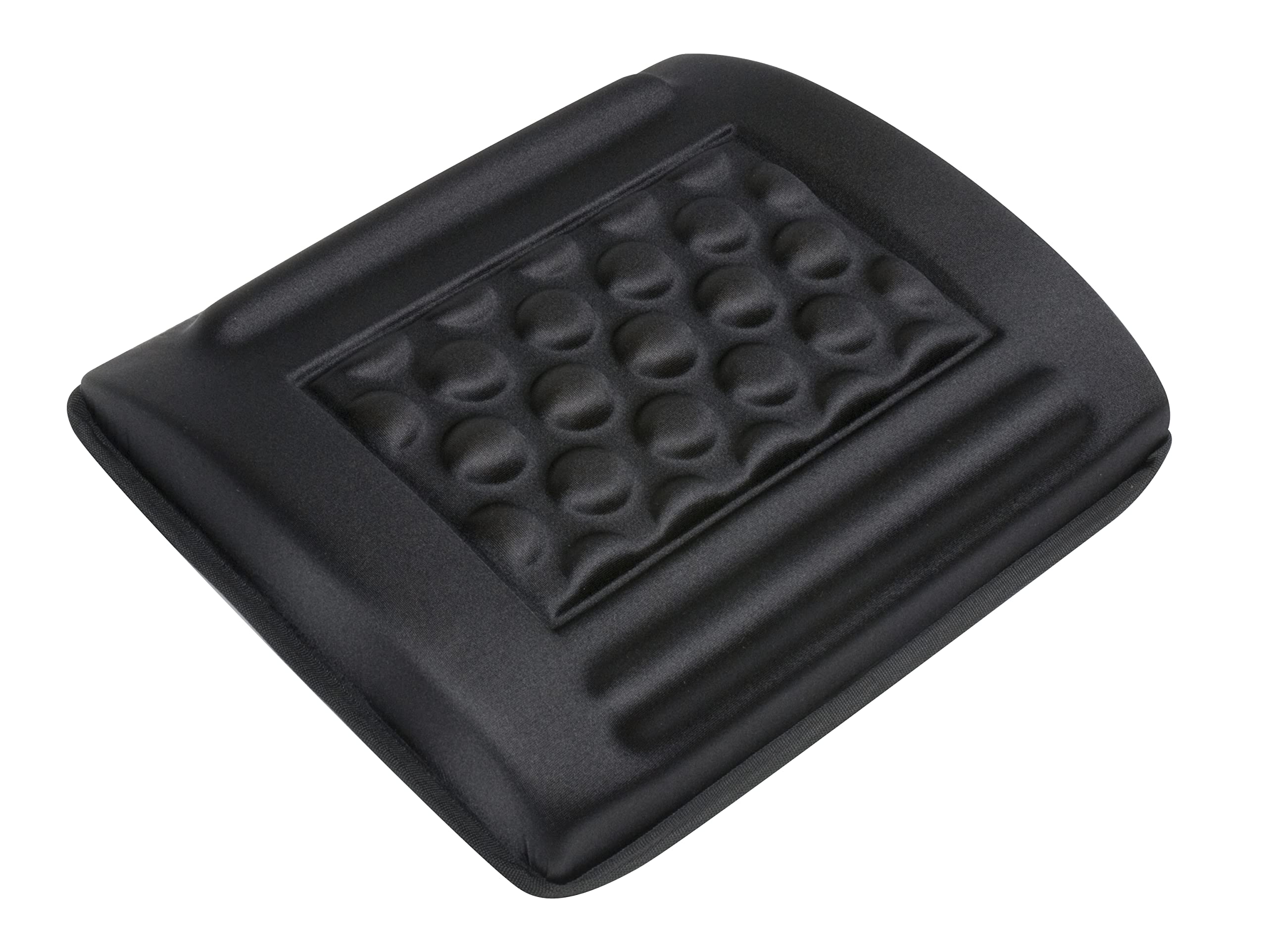Q-Connect Memory Foam Back Support Black KF15412