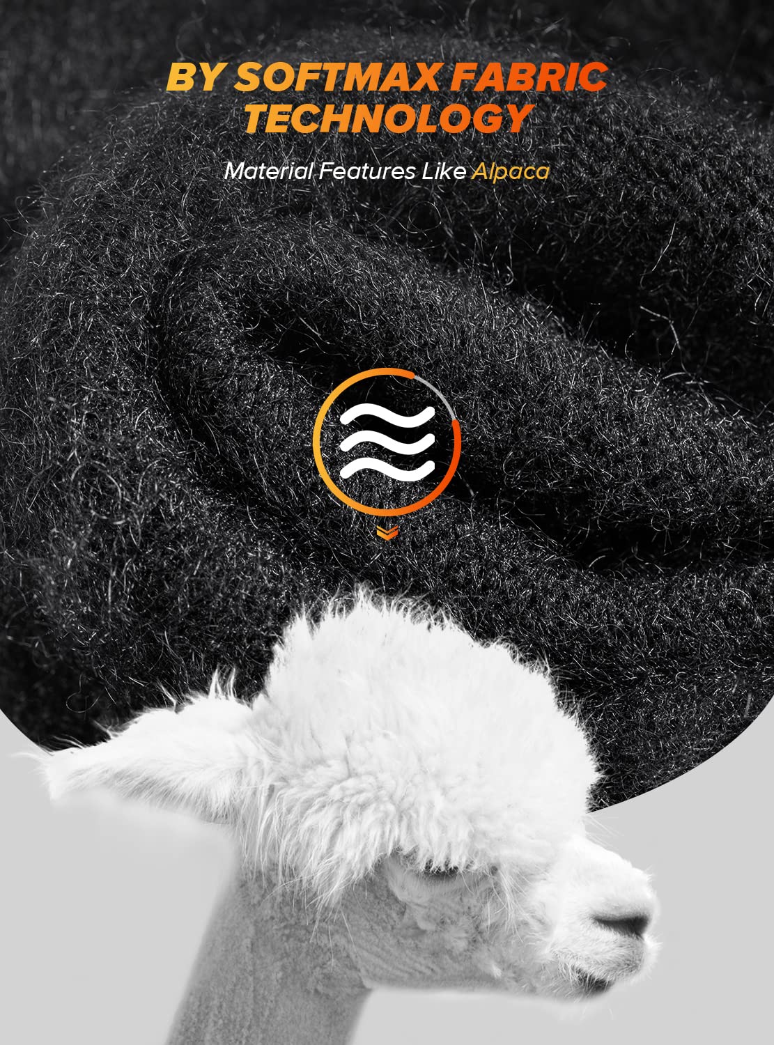 TRENDOUX Winter Gloves For Men Women, Cold Weather Warm Touchscreen Glove Unisex, Non-slip, Elastic Cuff, Knit Stretchy