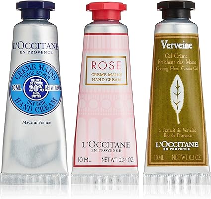 Amazon Co Jp Amazon Co Jp 限定 ロクシタン L Occitane ミニハンドクリーム トリオ シアハンドクリーム 10ml ハンドクリームローズ10ml ヴァーベナアイスハンドクリーム10ml ラグジュアリービューティー