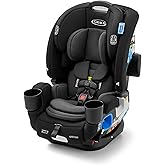 Graco 4Ever DLX Slim 4-in-1 Infant to Toddler Car Seat, Rear Facing, Forward Facing, to High Back Booster & Backless Booster,