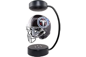 Pegasus Sports NFL Rotating Levitating Hover Helmet with LED Lighting, Tennessee Titans