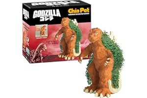 Chia Pet Godzilla with Seed Pack, Decorative Pottery Planter, Easy to Do and Fun to Grow, Novelty Gift, Perfect for Any Occasion