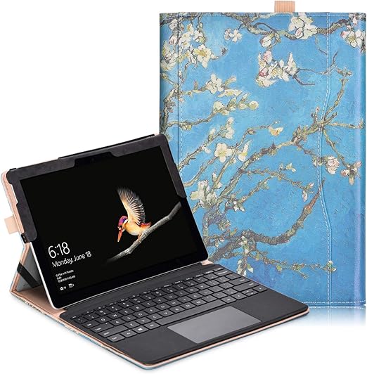 Microsoft Surface Go Case Premium PU Leather Folio Amazon.co.uk