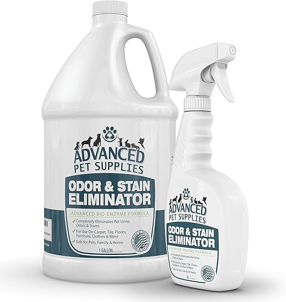 Advanced Pet Supplies Odor Eliminator Combo Pack Cleans