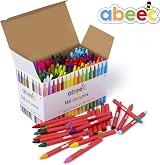 abeec 144 Crayons Set of 144 Wax Crayons 24 Colours 6 Each view 2