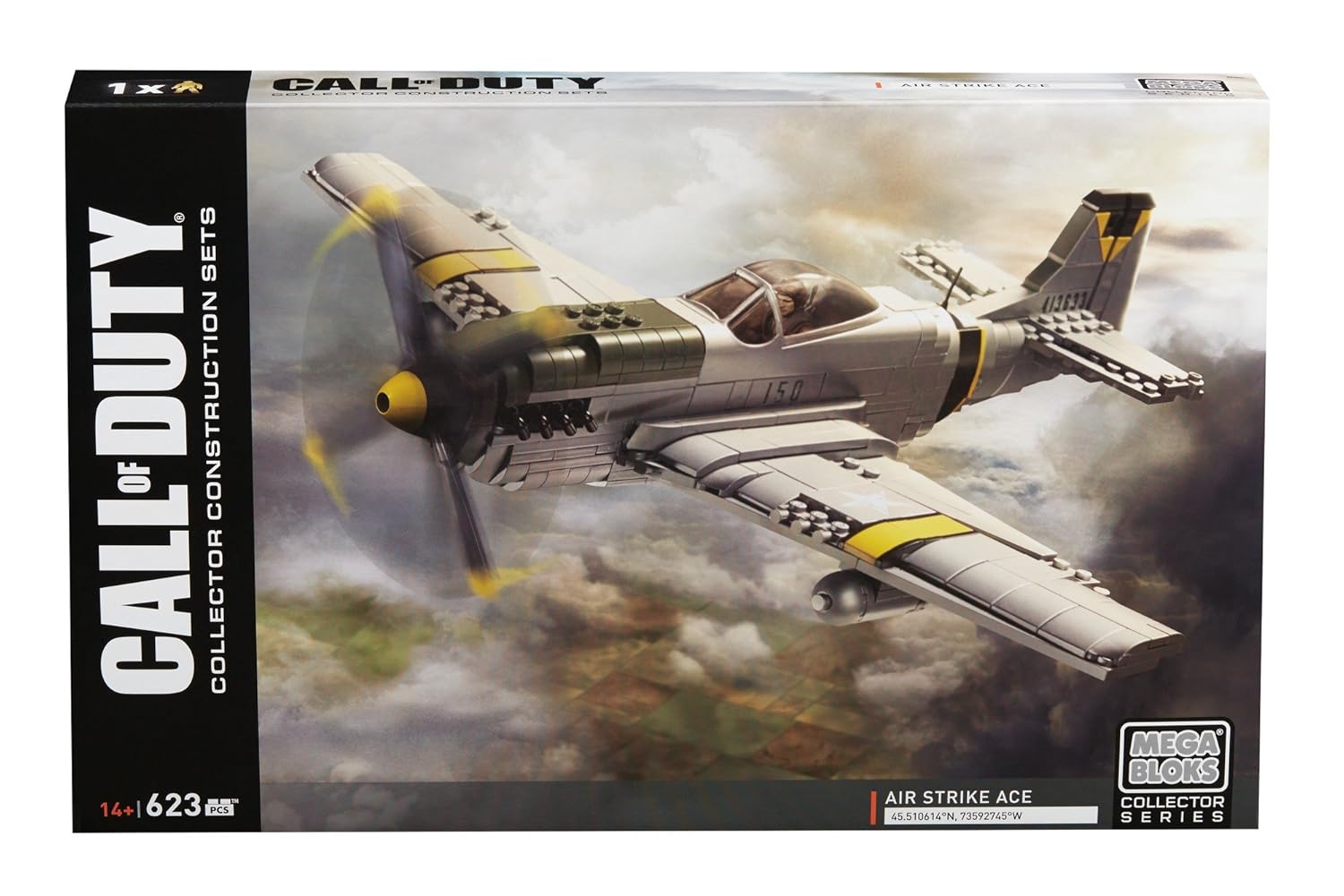Mega Bloks Call Of Duty Legends Air Strike Ace Building Set - 