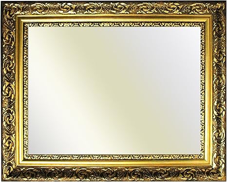 Neumann Bilderrahmen Barockrahmen Gold Fein Verziert 840 Oro 50x70 Mit Kunststoffspiegel Amazon De Kuche Haushalt