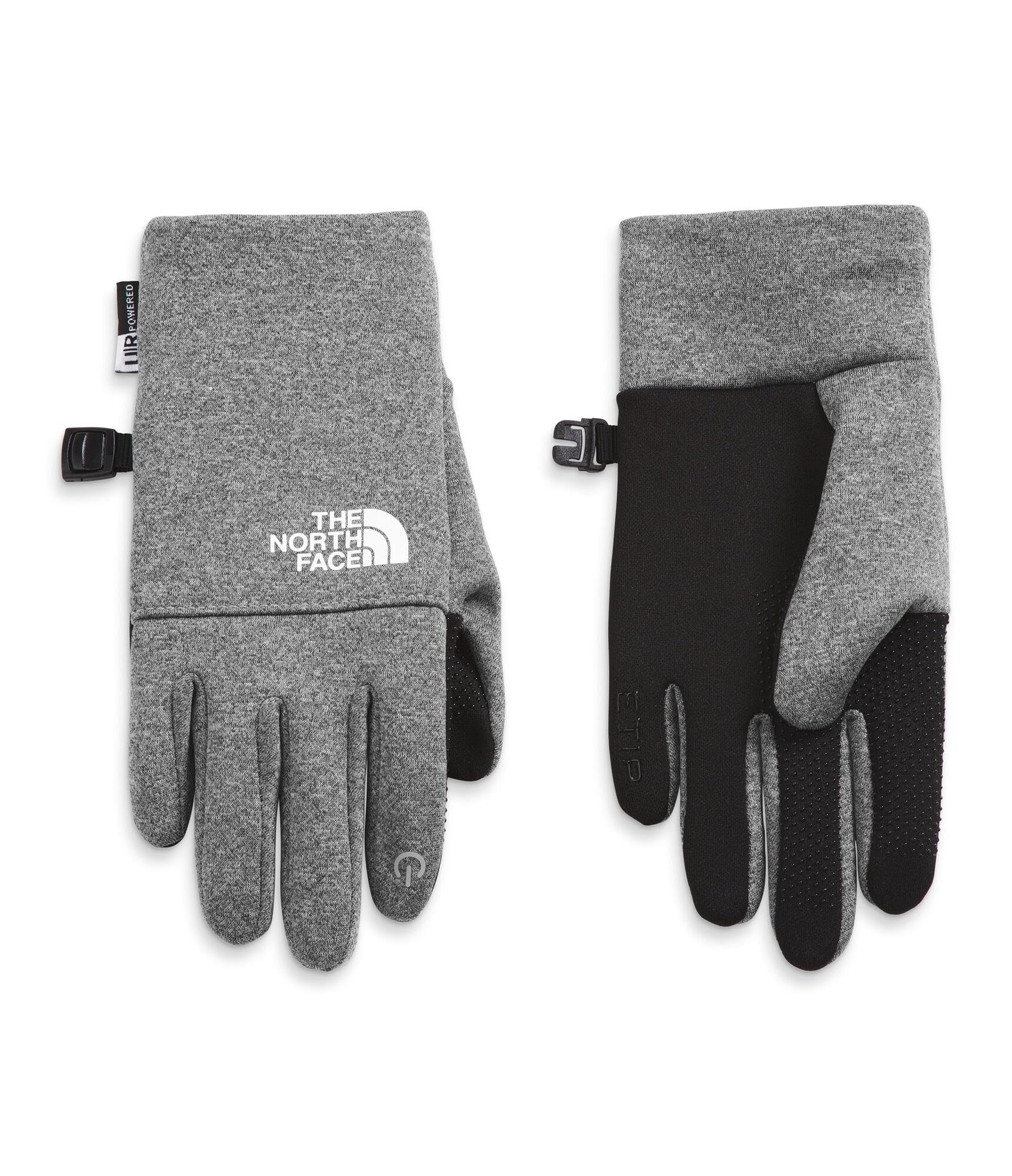 The North Face Kids' Recycled Etip Glove, TNF Medium Grey Heather, Medium