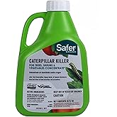 Safer Brand Caterpillar Killer II Concentrate Spray, 16 fl oz | Kills Caterpillars, Gypsy Moth Larvae, Worms &amp; Cabbage Loopers, Organic Pest Control Spray, Outdoor Use in Plants &amp; Gardens