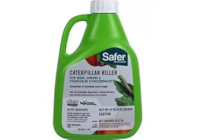 Safer Brand Caterpillar Killer II Concentrate - OMRI Listed for Organic Use - Organic Insect Killer - 16 fl oz bottle - 5163-6