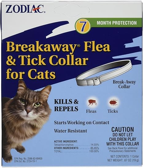 Zodiac Breakaway Flea and Tick Collar 