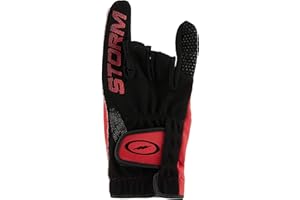 MICHELIN Storm STPG LR Bowling Glove, Black/Red,,Large