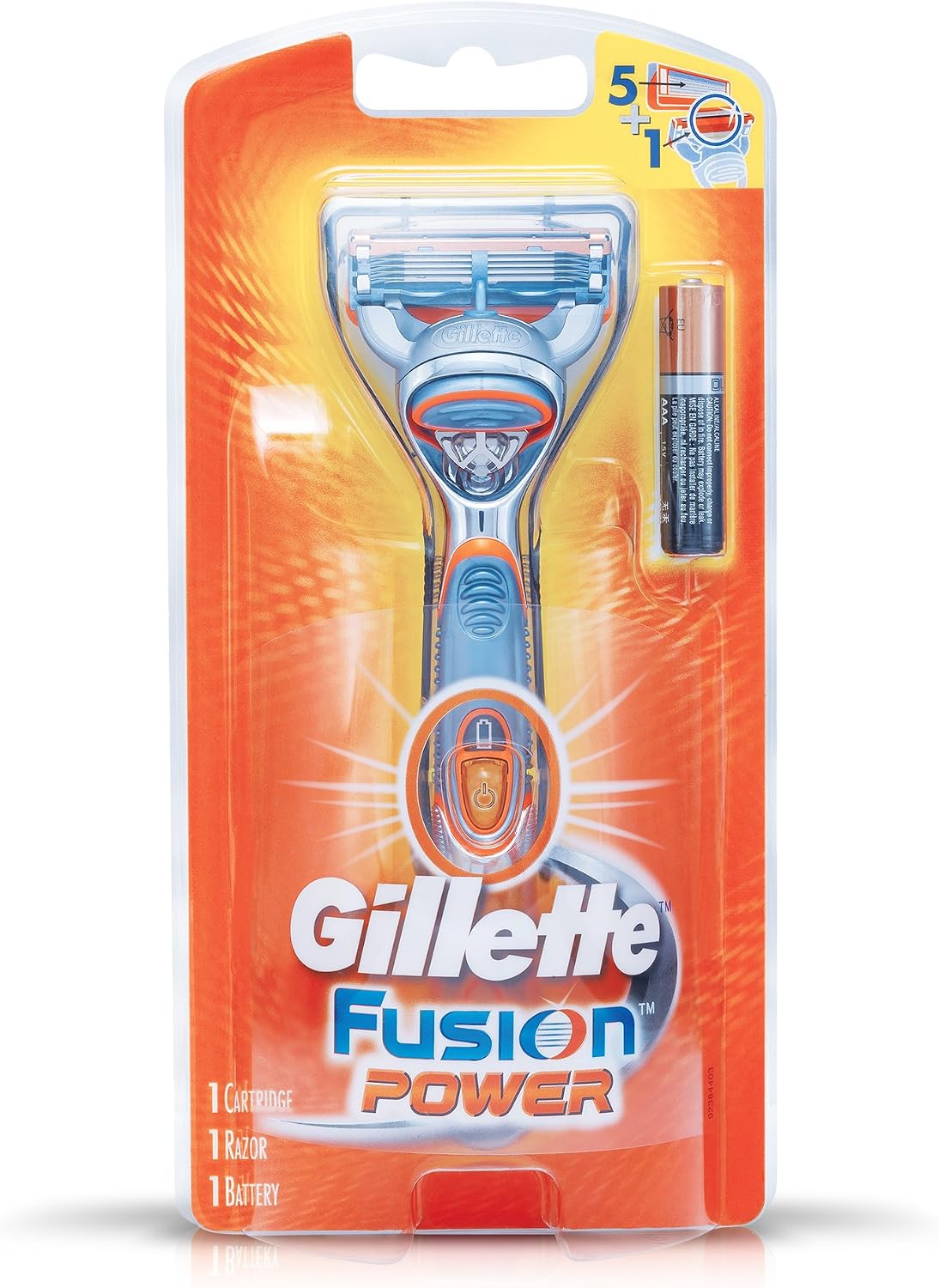 Gillette Fusion Power Razor with Battery
