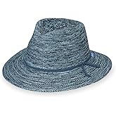 Wallaroo Hat Company Women’s Victoria Fedora – UPF 50+ UV Protection, Wide Brim, Medium Size, Packable & Adjustable Sun Hat