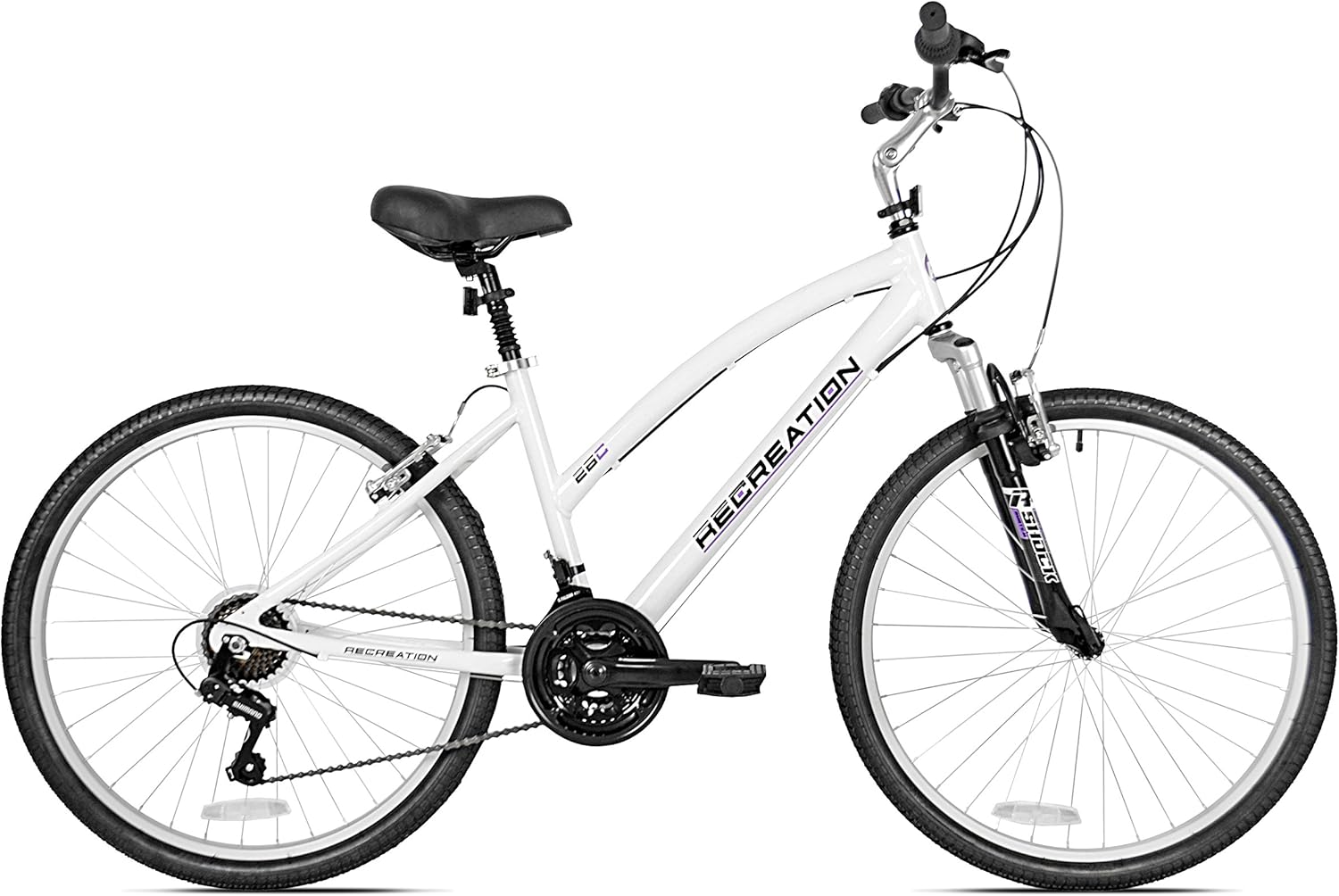 Recreation Women's Northway Comfort Bike, White, 16"/Medium Amazon.ca