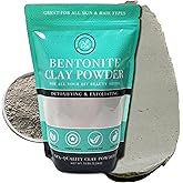 Bare Essentials Living - Bentonite Clay Powder (5lbs) Face Clay Mask, Bentonite Clay Detox for Skin, Clay Powder for Seed Bombs, Detox Bath, Cosmetic Clay Powder, Sodium Bentonite Clay - Made in USA