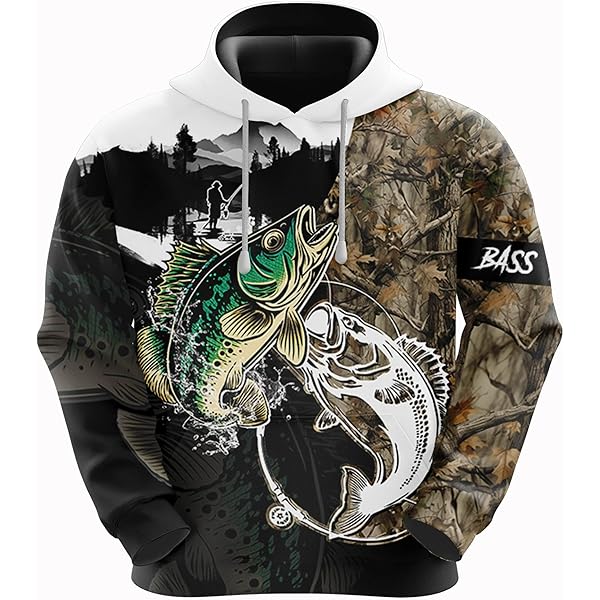 Amazon.com: V-DECORPARKS Personalized Bass Fishing Men's