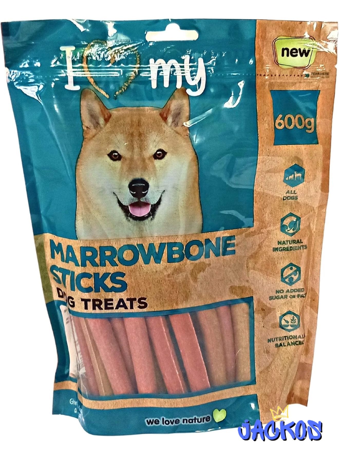 i love my - Marrowbone Sticks for dogs 600g