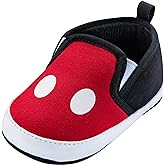 Disney Mickey & Minnie Mouse Infant Slip-On Shoes, Baby Crib Sneakers, Sizes 3–18 Months