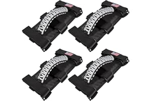 4 x Roll Bar Grab Handles Grip Handle for Jeep Wrangler JK JKU JL JLU TJ YJ Sport Sahara Freedom Rubicon Unlimited Gladiator 
