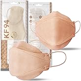 AIRAID-KF94 [Individually Wrapped] - Made in Korea, 3D Multicolor Packs, Face Protective Mask, Adult and Older Teens (Beige-20P)