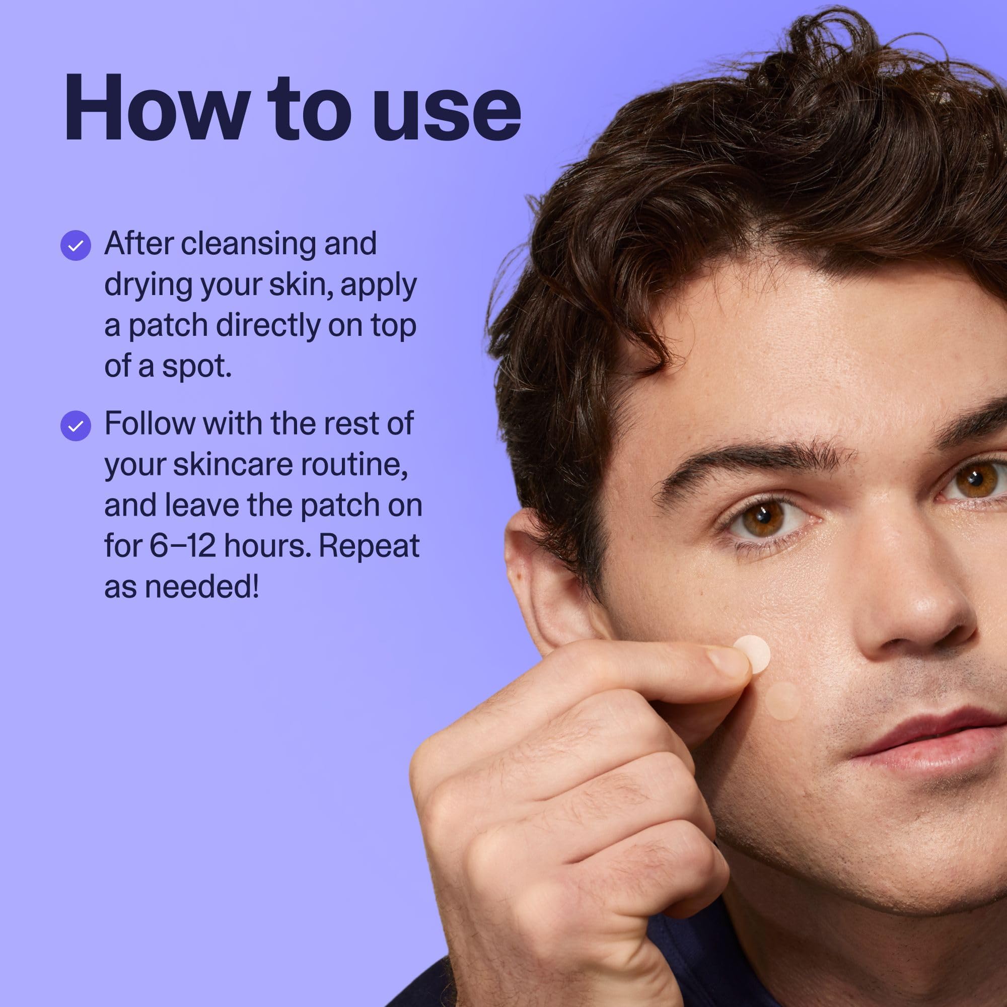 Curology Emergency Spot Pimple Patches for Face, Stocking Stuffer Gifts, Hydrocolloid Pimple Patches Fast-Acting, 40 Count