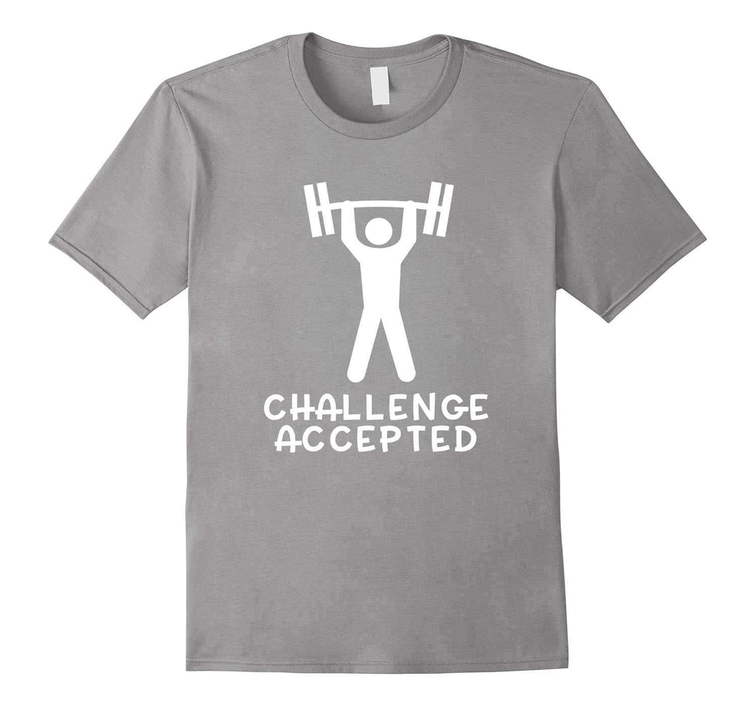 Weightlifters Challenge Accepted Motivation Shirt-FL