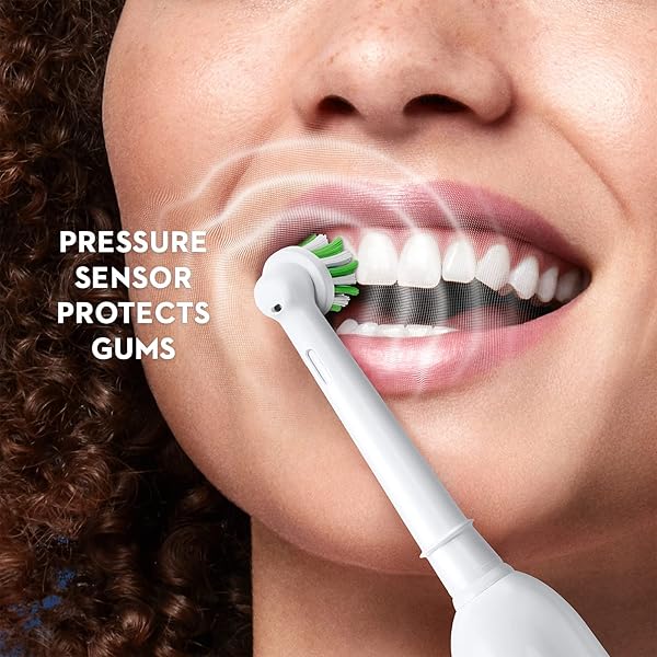ORAL-B PRO 1000 RECHARGEABLE ELECTRIC TOOTHBRUSH, WHITE