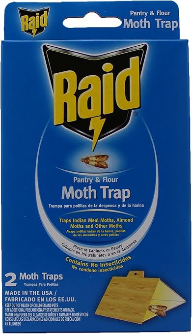 Amazon Com Raid Pantry Flour Moth Trap 2 Pack Garden Outdoor