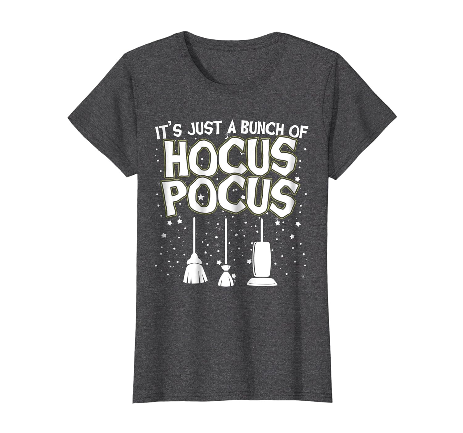 Womens It's Just A Bunch Of Hocus Pocus Halloween T-shirt Costume-ANZ