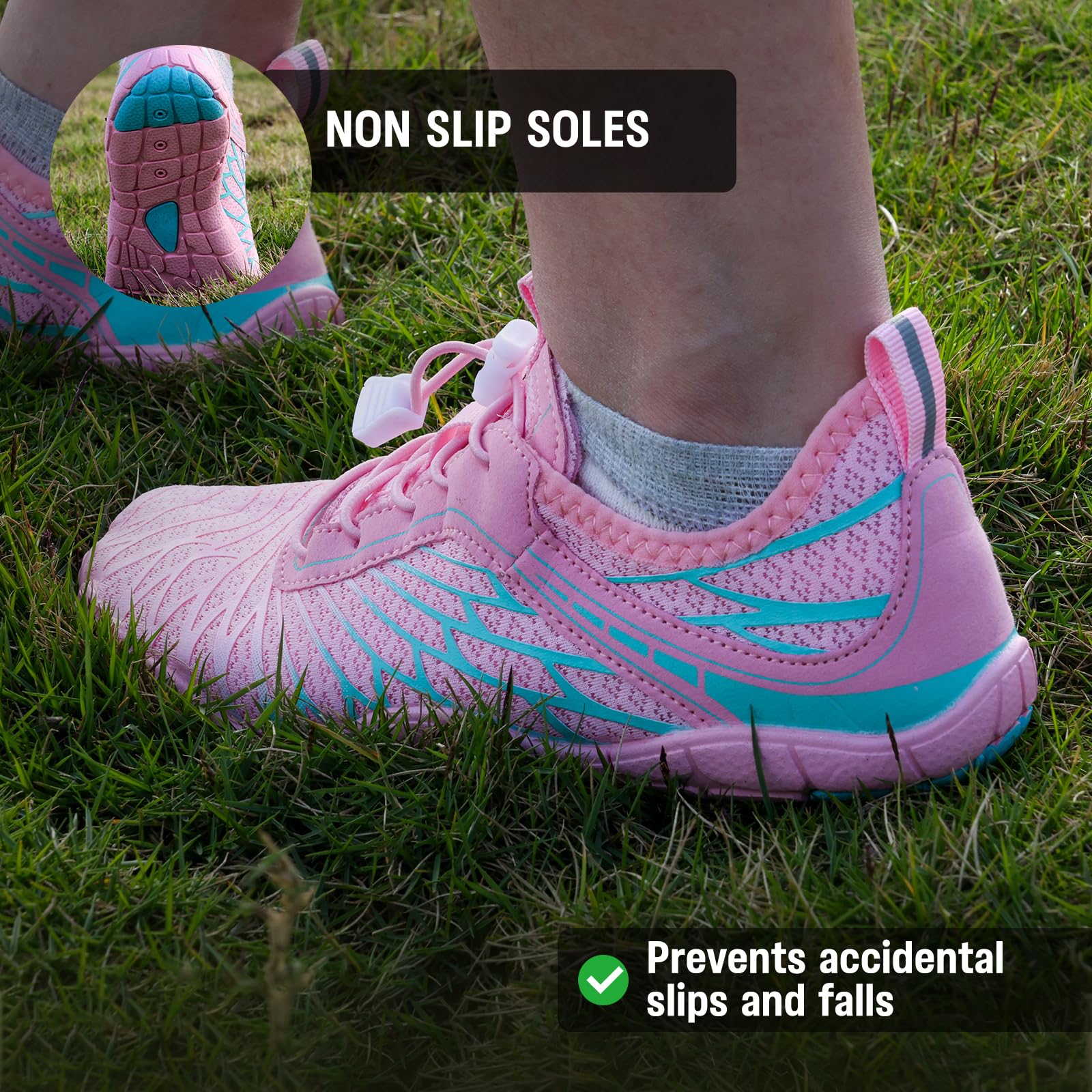 Barezoey 2025 New Barefoot Shoes for Women Mens,Hike Barefoot Shoes Womens Footwear,Comfortable & Non-Slip Barefoot Vitality Shoe Women's Athletic Footwear,Wide Toe Box Water Shoe for Women Men