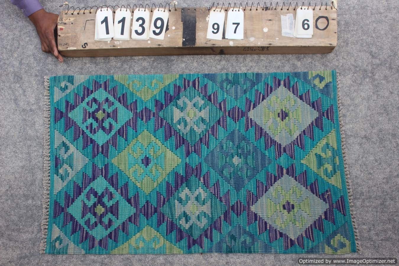 Afghan Kilim 1139 Size 97 X 60 cm
