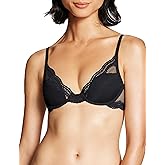 Pepper Bra for AA–B Cups | Lightly Lined Underwire Bra for Women with Scalloped Lace Overlay and Body Hugging Fit