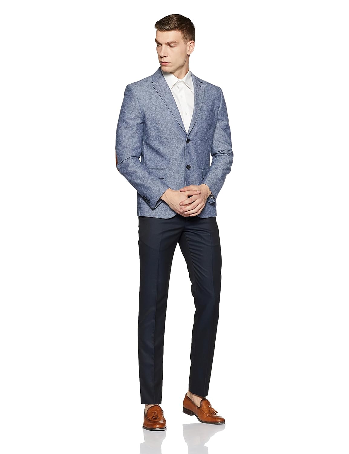 blackberrys men's skinny fit formal trousers