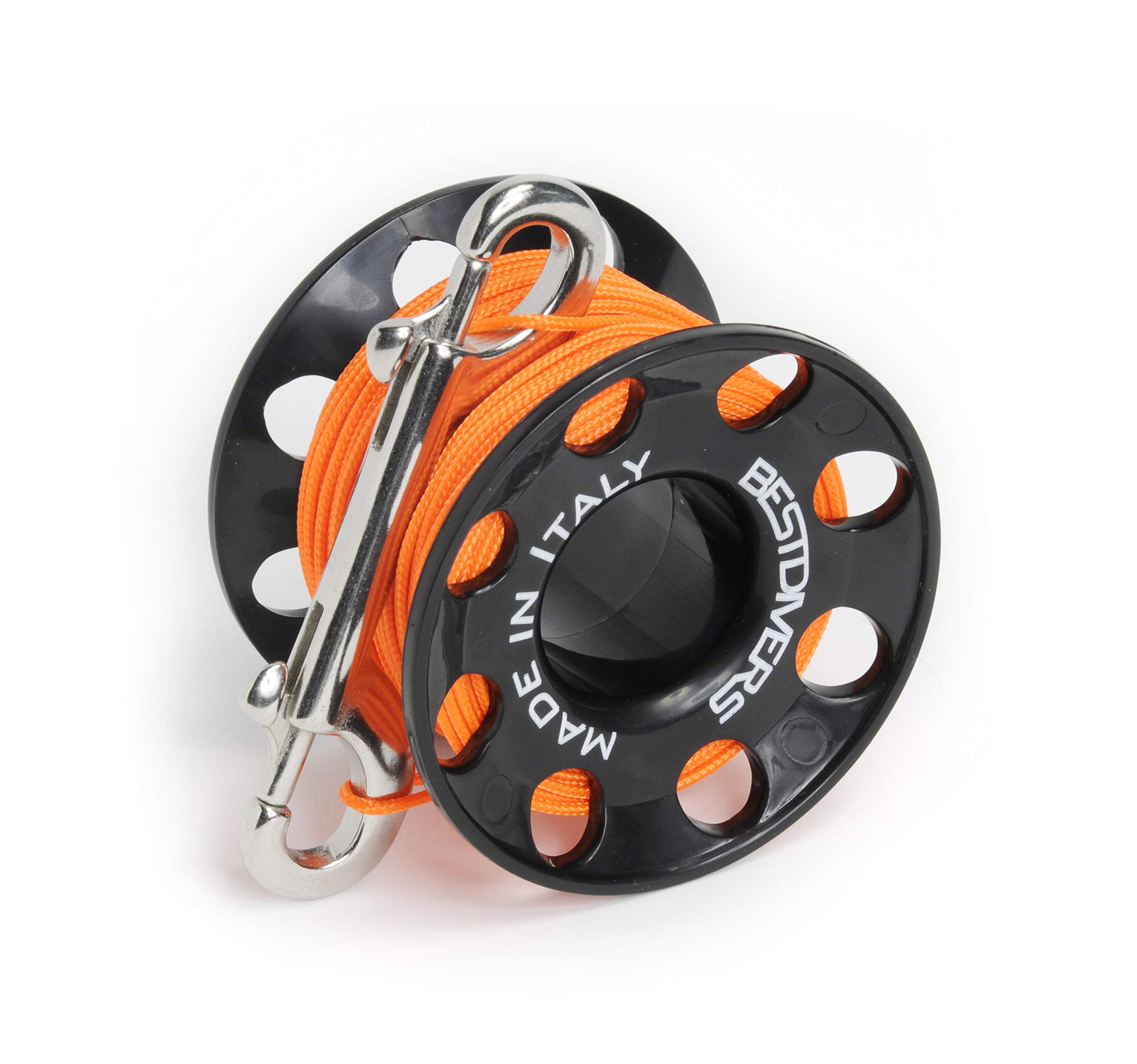 Best divers ML0077B Tech Reel Hole 31 Atecalic Resin Sagola Orange Black 30 m Unisex - Adult, One Size