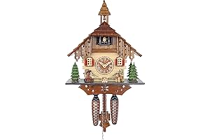 Adolf Herr HerrZeit Quartz Cuckoo Clock - The Black Forest Farm House AH 27 QM