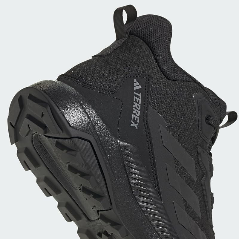 Homme Terrex Anylander Mid Rain.Rdy Hiking Shoes, Core Black/Core Black/Grey Four, 42 EU — photo 6 sur 8