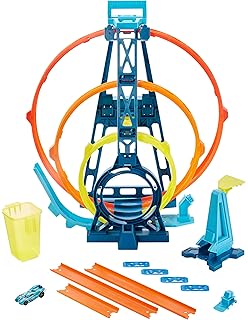 hot wheels track builder vertical launch kit