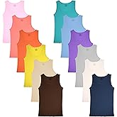 Sexy Basics Tank Tops for Women, Cotton Flex Tank Tops- Multi Packs