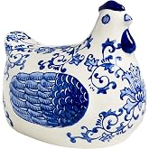 Mikasa Home Accents Ceramic Chicken Figurine 7.5 inch &ndash; Decorative Home Decor Sculpture, Housewarming Gift, Kitchen &amp; Living Room Accent Piece