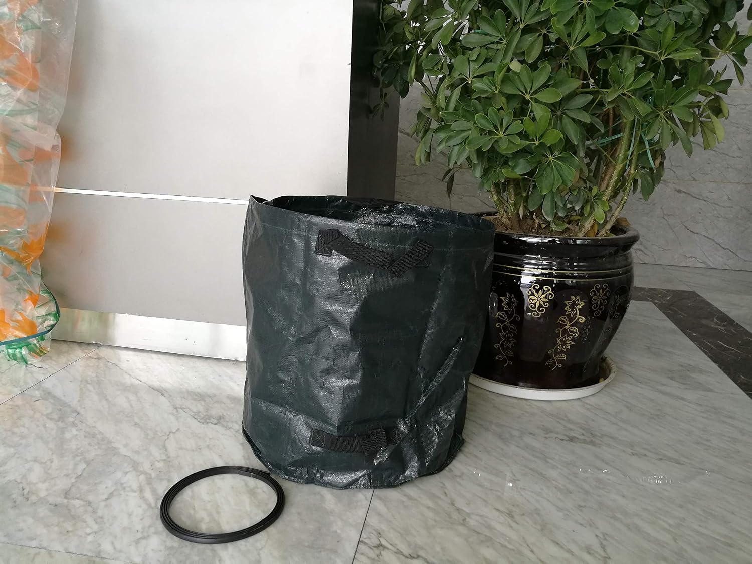 Quailitas Premium Quality garden waste bags 272L pack of 3 Measurement H76 cm, D67 cm - Image 3