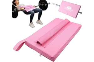 Lights Mountain Square Hip-Thrust Pad Protective Extra Thick foam pad for Barbell Weightlifting Hip Thrusts and Glute Bridges