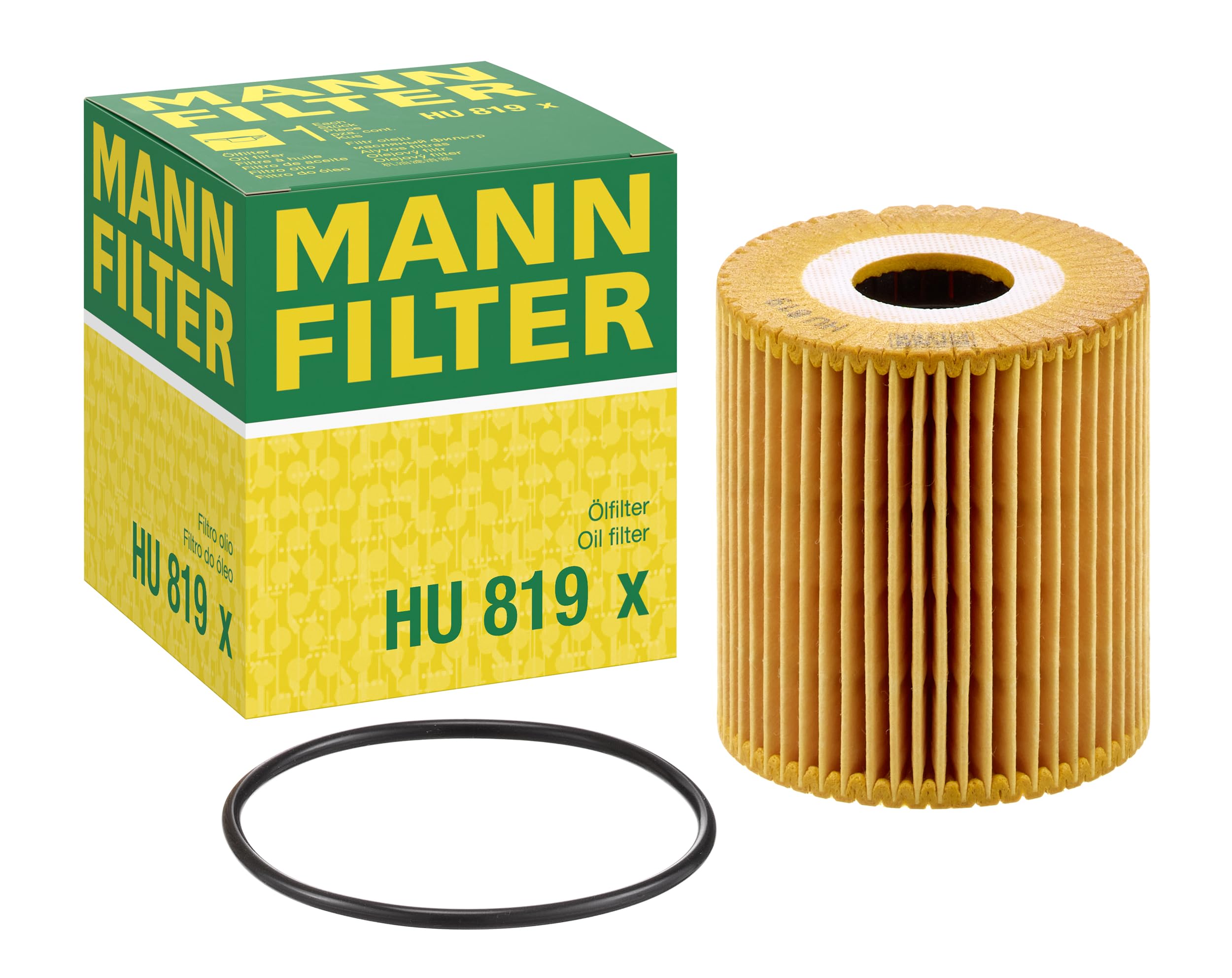 MANN-FILTER HU 819 x Oil Filter - CARS + TRANSPORTERS