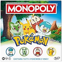 Monopoly Pokémon Edition, gioco da tavolo – Versione italiana