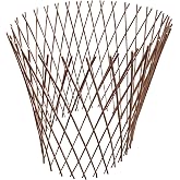 Circular Willow Lattice Fence