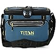 Arctic Zone Titan Deep Freeze Cooler - Zipperless Hardbody Cooler - Small & Large Capacity- Beach & Camping Cooler - Deep Freeze Insulation, HardBody Liner, and SmartShelf